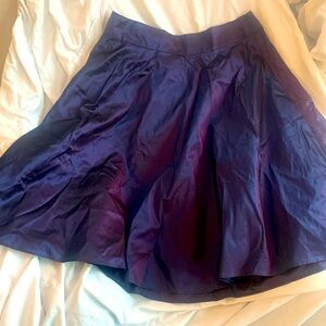 Silk Banana Republic A Line Skirt